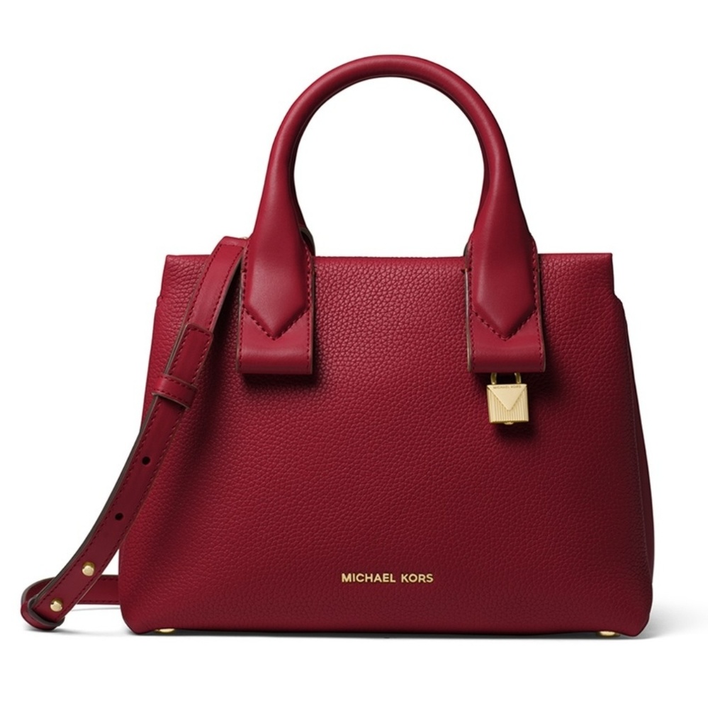 ❤️SALE❤️•MICHAEL KORS• Pebbled Leather Satchel